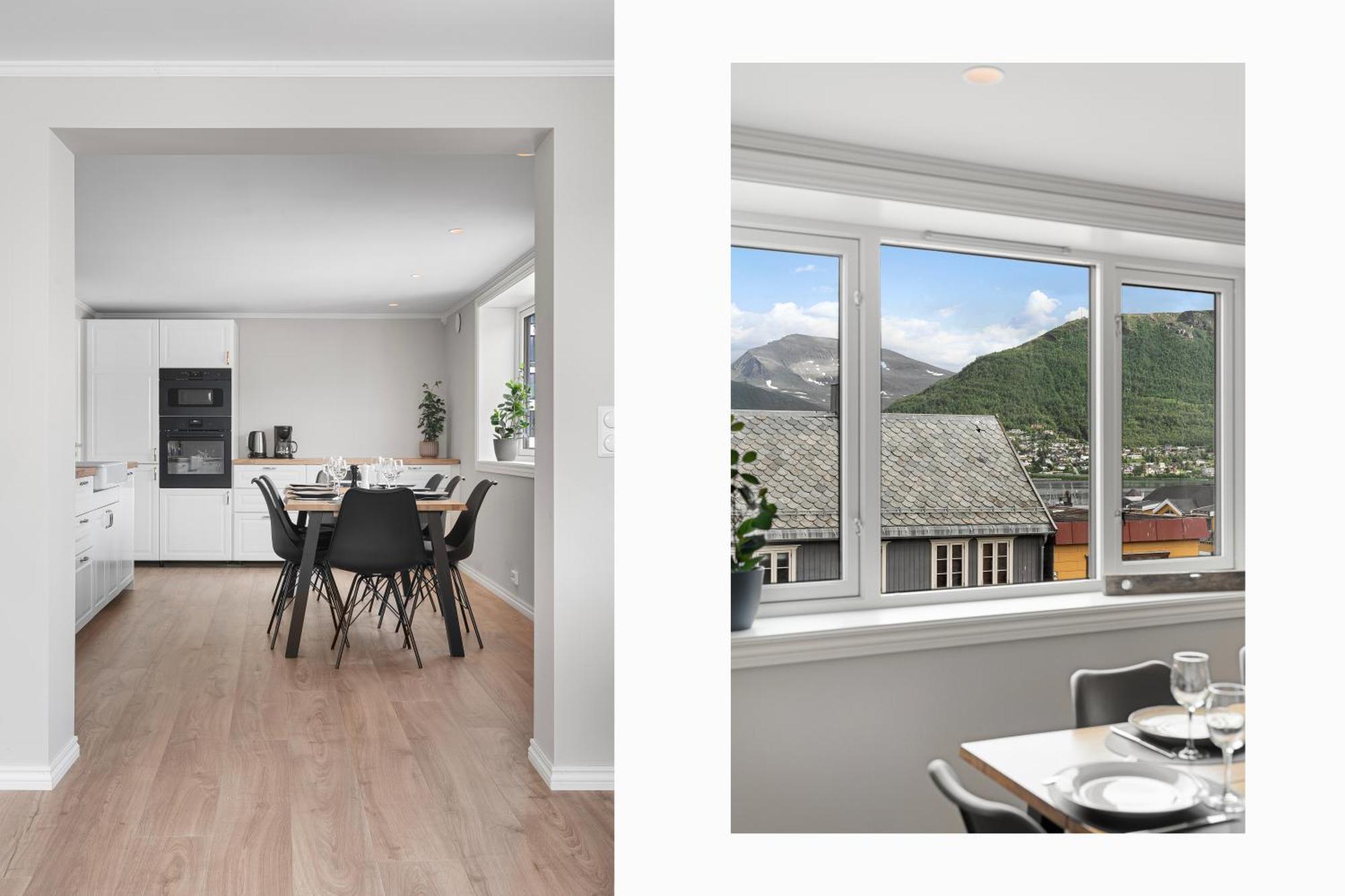 Arctic Homes - Historical Tromso House With View المظهر الخارجي الصورة